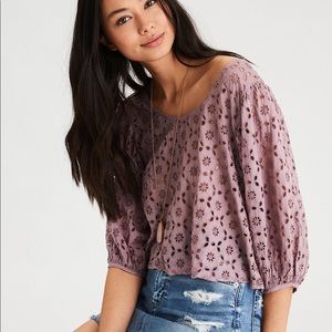 AE Bubble sleeve top